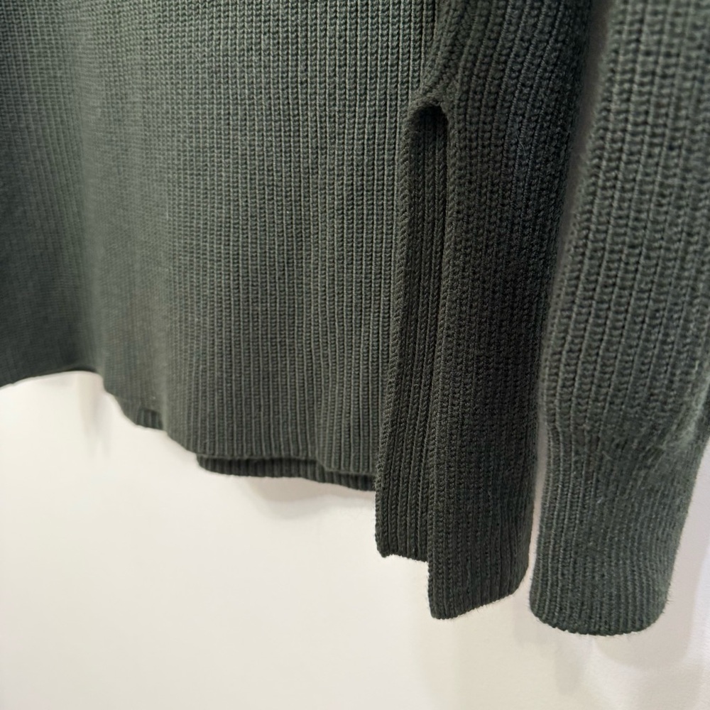 Athleta Dark Green Switchback Pullover Sweater Wo… - image 7